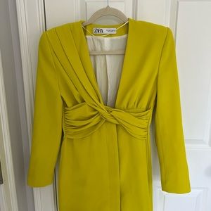 Limited Edition ZARA Mini Blazer Dress